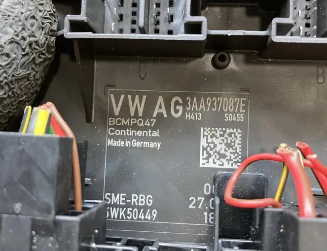 VOLKSWAGEN Passat B7 (2010-2015) Komfortná ovládacia jednotka 3AA937087E,5WK50449 34433246