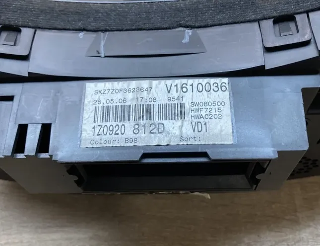 SKODA Octavia 1 generation (1996-2010) Speedometer 1Z0920812D,A2C53142836 34455528