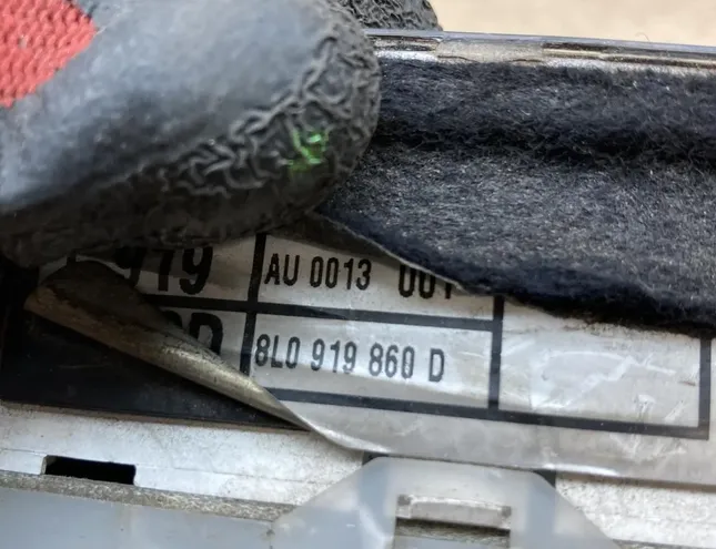 AUDI A3 8L (1996-2003) Rýchlosťomer 8L0919860D 34283779