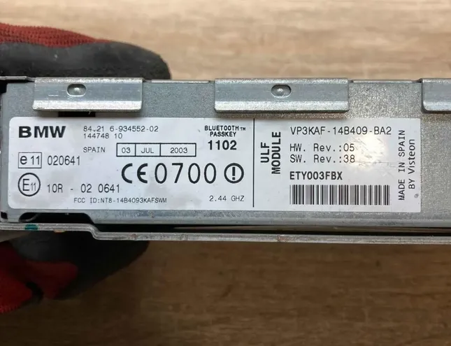 BMW 3 Series E21 (1975-1983) Блок управления Bluetooth 6934552,14474810 34297428