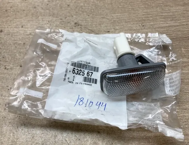 CITROËN Jumper 2 generation (1993-2006) Ľavý predný blatníkový smerový svetlomet 632567 34440148