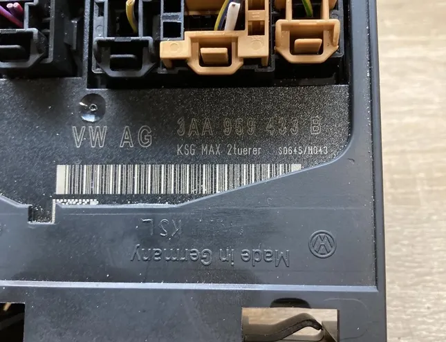 VOLKSWAGEN Passat B7 (2010-2015) Komfortná ovládacia jednotka 3AA959433B 34433241