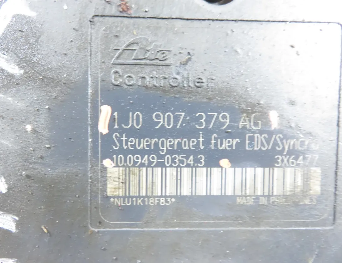 SKODA Octavia 1 generation (1996-2010) ABS Pump 1J0907379AG,10094903543 33570462