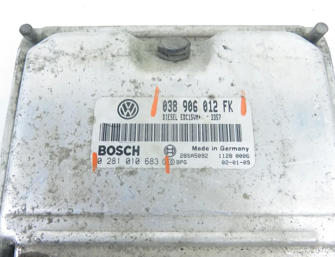 SEAT Leon 1 generation (1999-2005) Kontrolná jednotka 038906012FK,0281010683 33919691