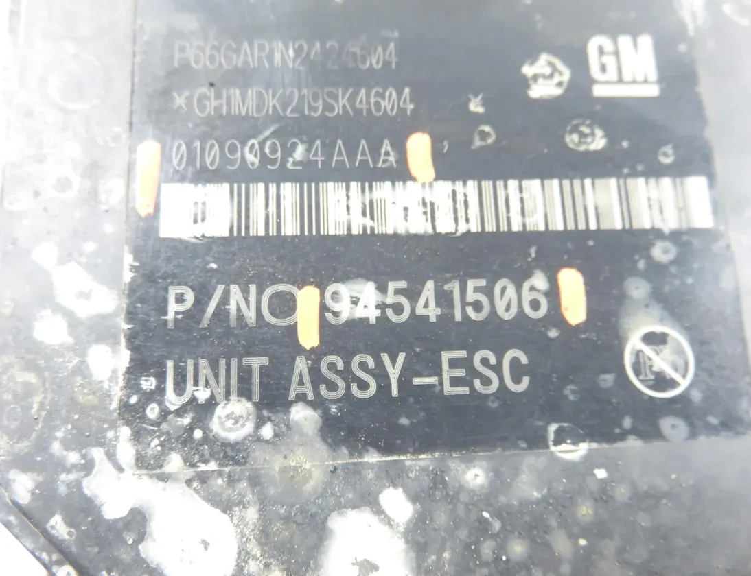 OPEL Mokka 1 generation (2012-2015) ABS čerpadlo 01090924AAA,94541506,688250455 33919748