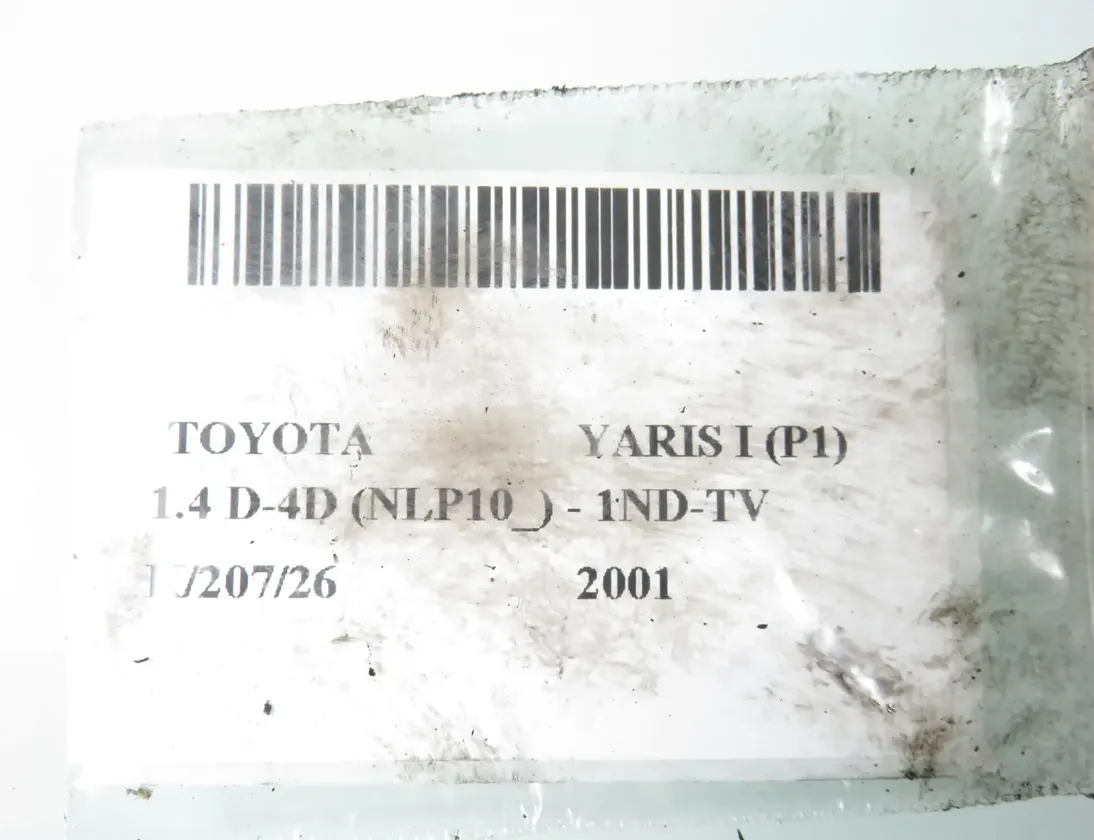 TOYOTA Yaris 1 generation (1999-2005) Топливный насос высокого давления 34480975