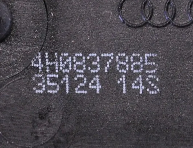 AUDI A6 C7/4G (2010-2020) Кронштейн ручки задней левой двери 4H0837885 2615526