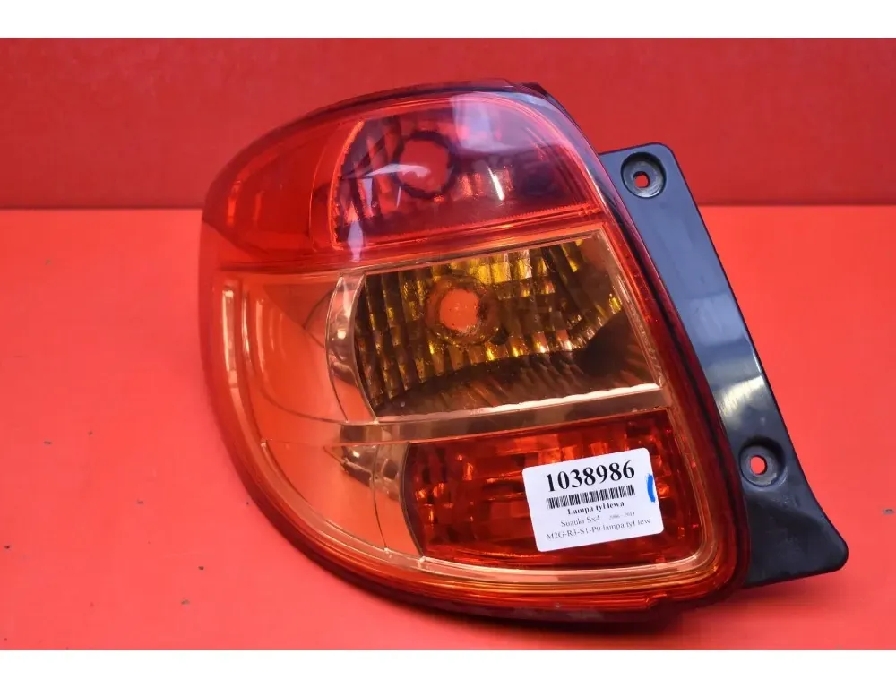 SUZUKI SX4 1 generation (2006-2014) Ľavé zadné koncové svetlo 220-16684 33533160