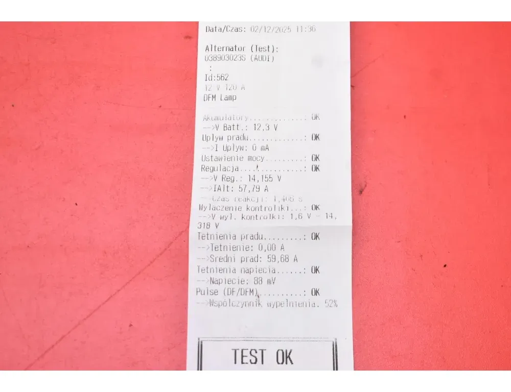 VOLKSWAGEN Golf 4 generation (1997-2006) Alternátor 038903023S 33664808