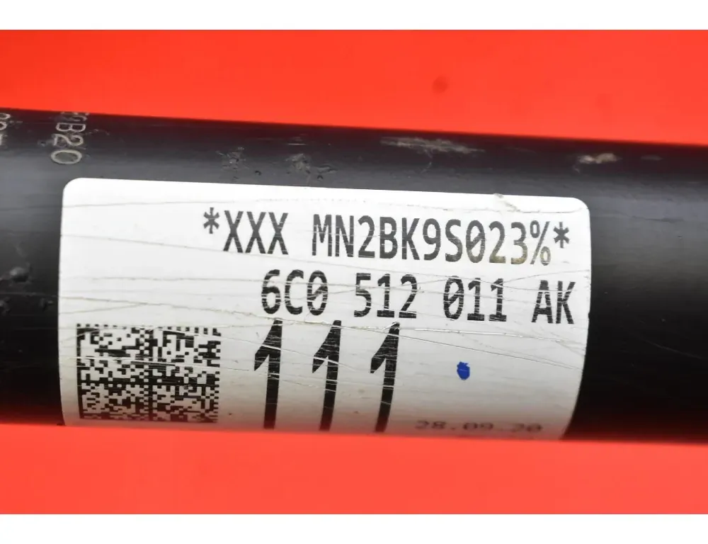 SKODA Fabia 3 generation (2014-2021) Rear Left Shock Absorber 6C0512011AK 33910581