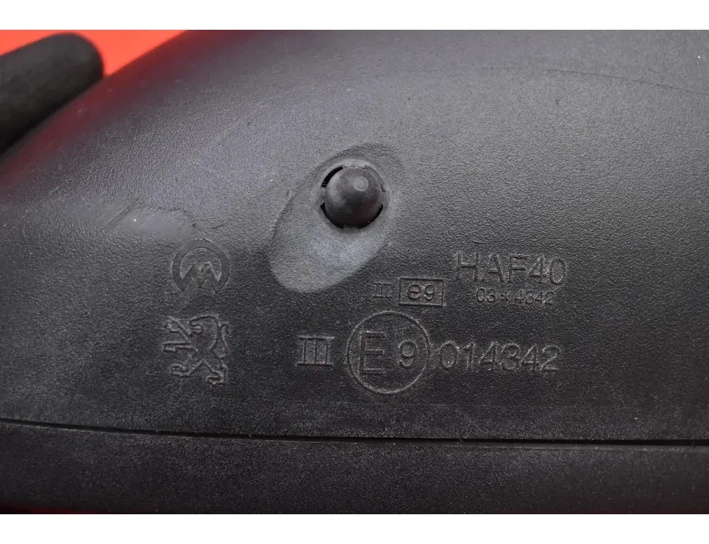 PEUGEOT Pravé krídlo zrkadlo 96808501XT 34216789