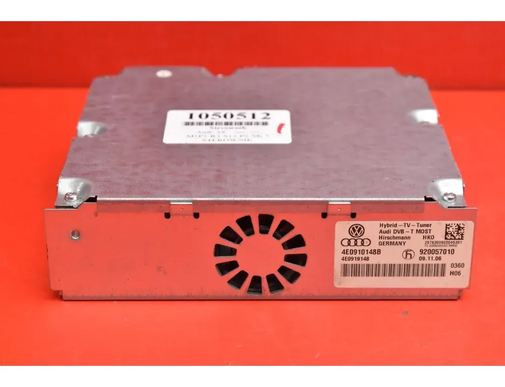 AUDI A8 D3/4E (2002-2010) Engine Control Unit ECU 4E0910148B 33979058