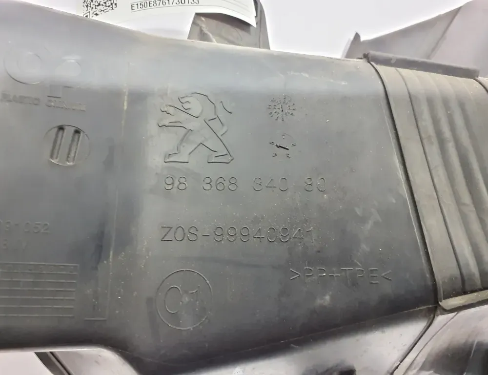 PEUGEOT 3008 2 generation (2017-2023) Отвод воздуха радиатора 9836834080 33934815