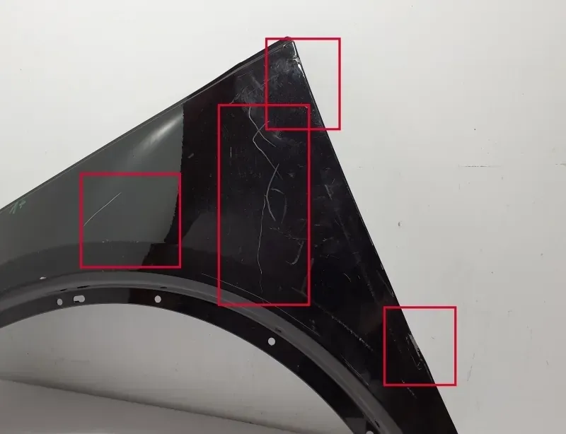 VOLVO XC40 1 generation (2017-2024) Front Right Fender 31457583 34483804