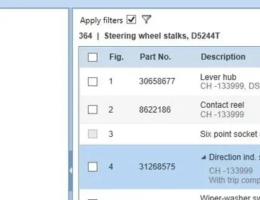 VOLVO XC90 1 generation (2002-2014) Indicator Wiper Stalk Switch 31268575,30658618 33522893