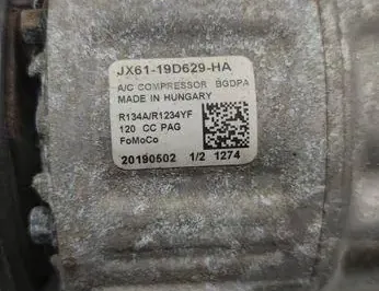 FORD Focus 3 generation (2011-2020) Klimatizačné čerpadlo R134AR1234YF,JX6119D629HA 33393999