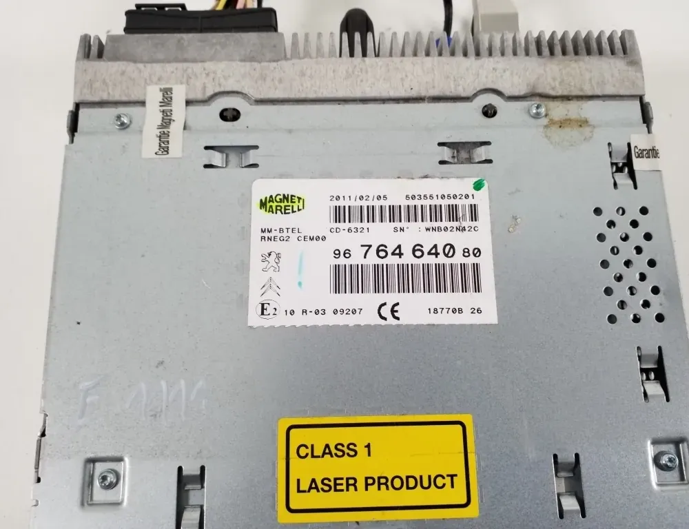 PEUGEOT 508 1 generation (2010-2020) Music Player Without GPS 9676464080 33939666