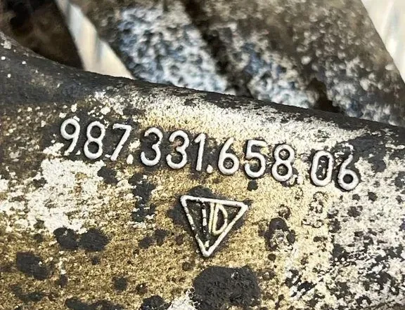 PORSCHE Cayman 987C (2005-2012) Ступица задняя правая 98733165806 33397219