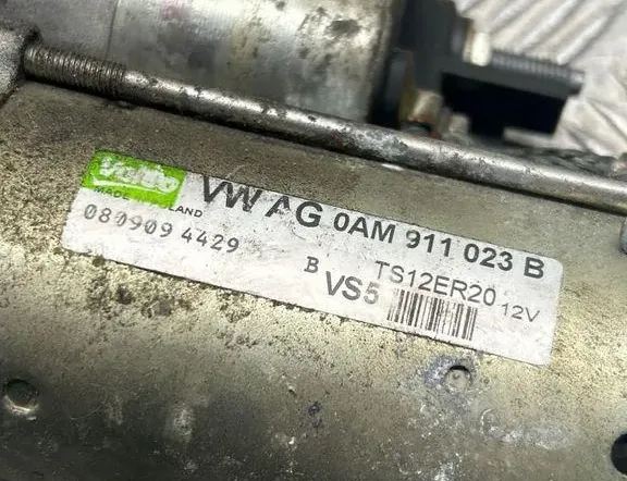 VOLKSWAGEN Golf 8 generation (2019-2023) Starter Motor 0AM911023B 33602435