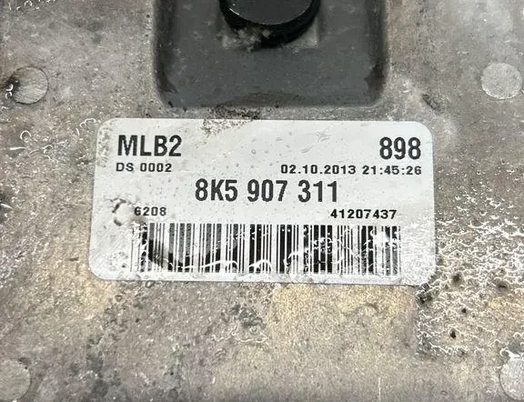 AUDI A5 8T (2007-2016) Блок управления двигателем 8K5907311 33616318
