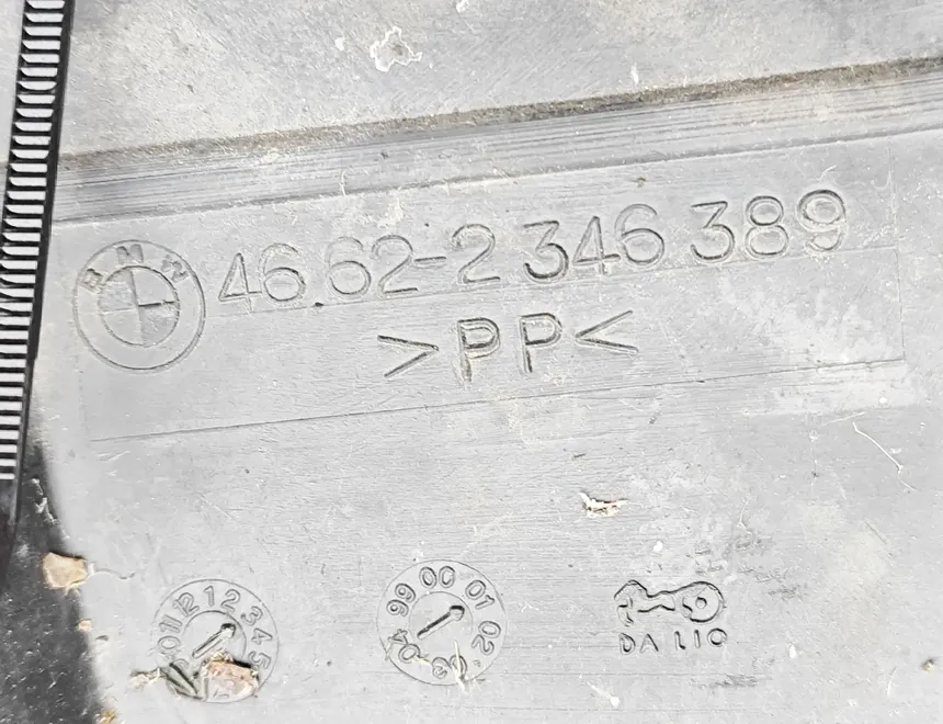 BMW F Rear Inner fairing cowl 2346389 33097329