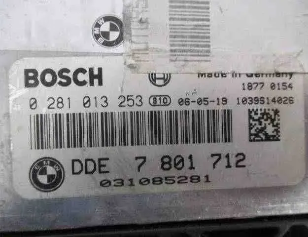 BMW 5 Series E60/E61 (2003-2010) Блок управления двигателем 0281013253,DDE7801712,031085281 32465375