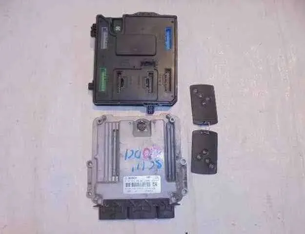 RENAULT Scenic 2 generation (2003-2010) Sada ECU motora 0281016228 32471481