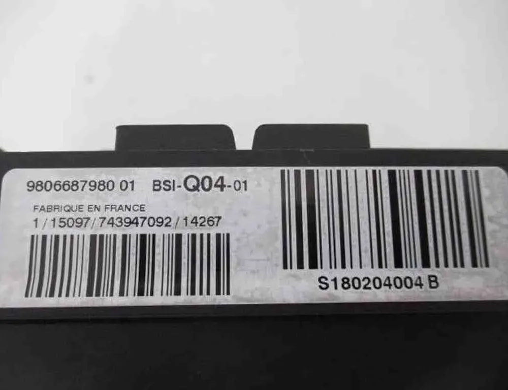 CITROËN C4 Picasso 2 generation (2013-2018) Комплект зажигания 9804127280,9666681180,9806687980 32493353