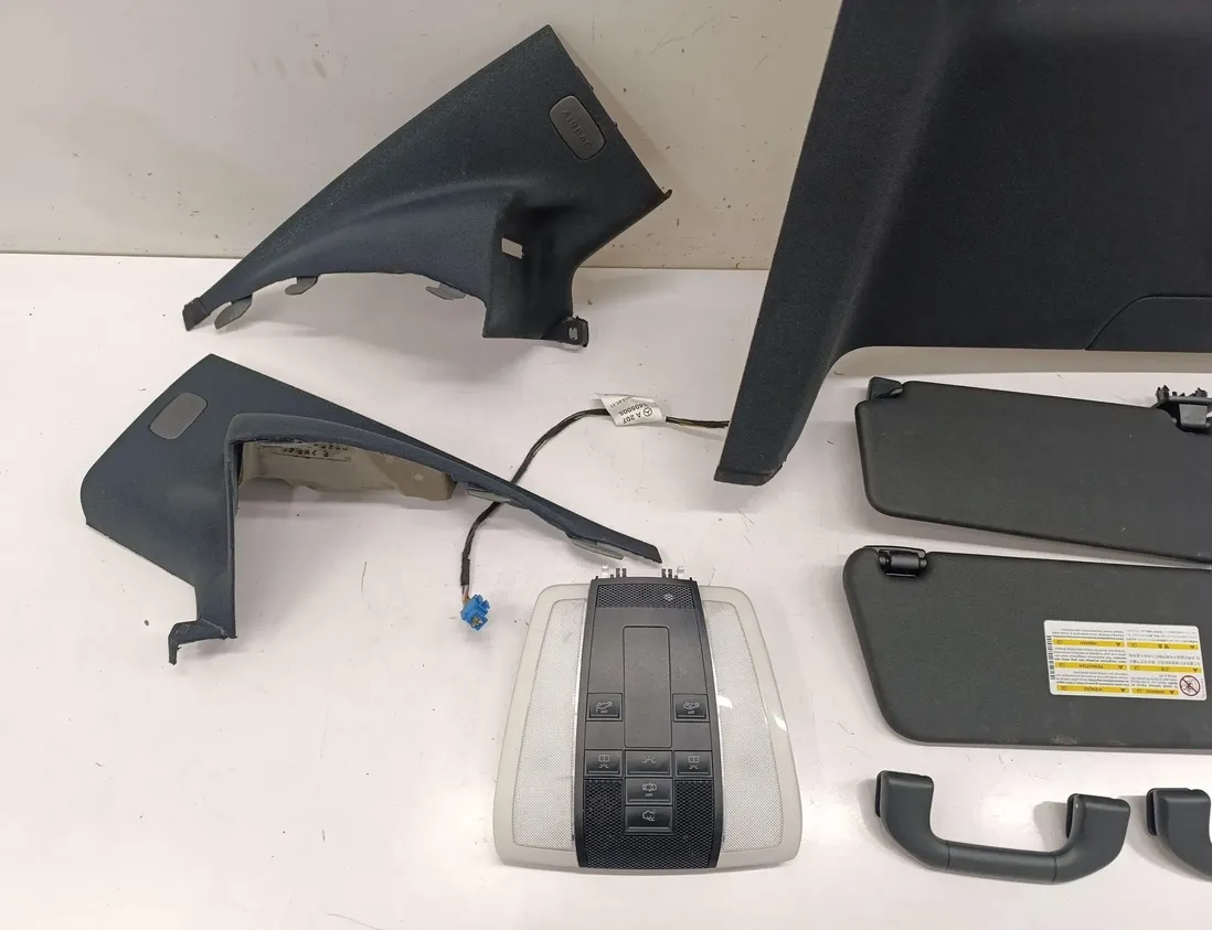 MERCEDES-BENZ E-Class W212/S212/C207/A207 (2009-2016) Černá sada obložení střechy A2076902825 29192197