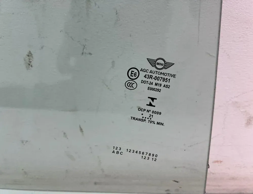MINI Countryman 2 generation (F60) (2016-2024) Стекло задней праой двери 43R007951,DOT24M19AS2 33802874