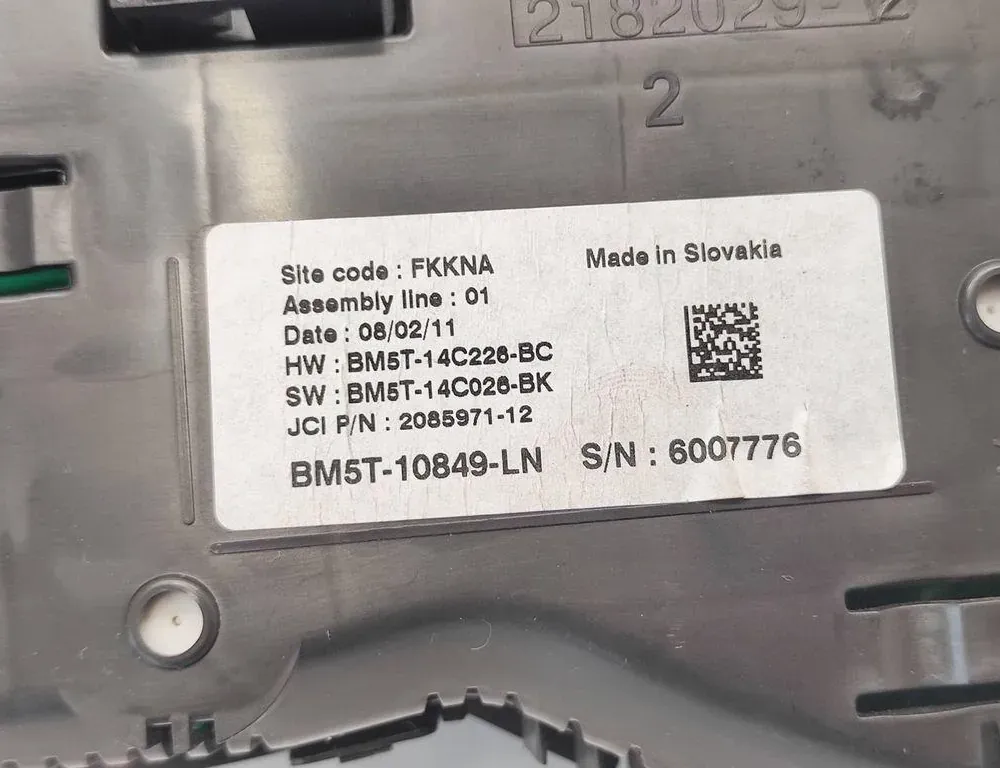 FORD Focus 4 generation (2018-2024) Speedometer BM5T14C026BK,BM5T10849LN 33175347