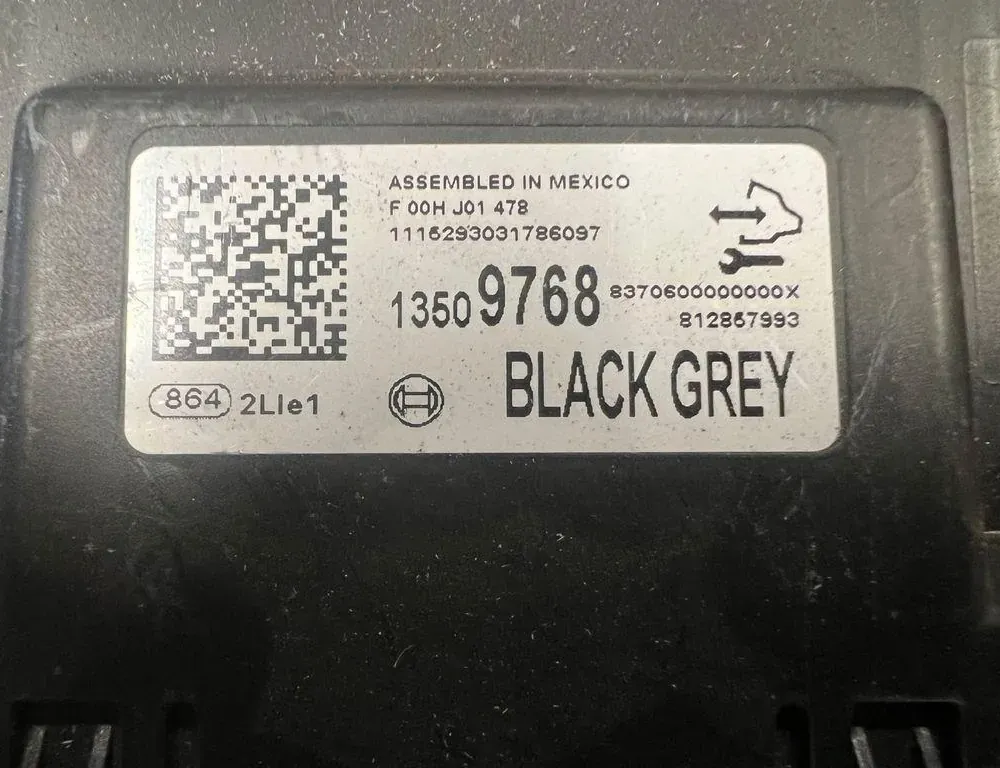 CHEVROLET Camaro 6 generation (2015-2024) Gateway блок 13509768 33215741