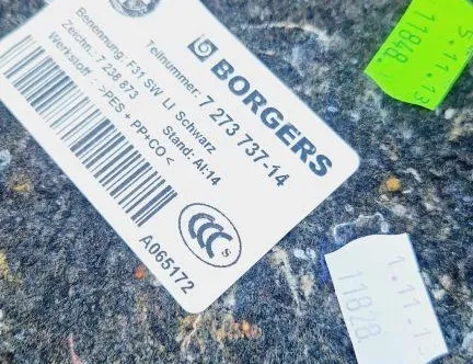 BMW 3 Series F30/F31 (2011-2020) Ковер багажникa 7311432 33228743