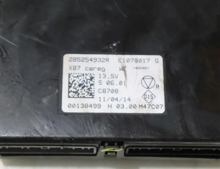 RENAULT Captur 1 generation (2013-2019) Komfortná ovládacia jednotka 32887818