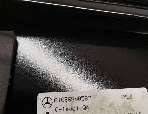 MERCEDES-BENZ GLE W166 (2015-2018) Стеклоуплотнитель задней левой двери A1666900587 33181589