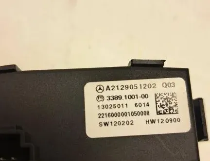 MERCEDES-BENZ CLS-Class C218/X218 (2011-2017) Switches A2129051202 33196958
