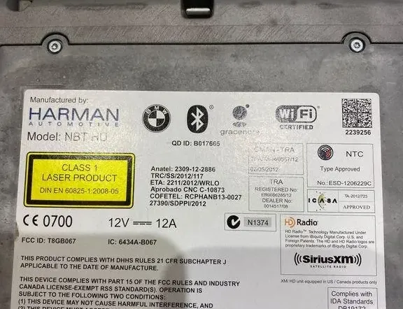 BMW 6 Series F06/F12/F13 (2010-2018) Music Player With GPS 9365764 33197237