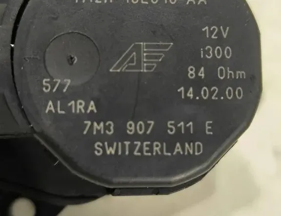 VOLKSWAGEN Sharan 1 generation (1995-2010) Ventily na ovládanie vnútorného kúrenia 7M3907511E 33203886