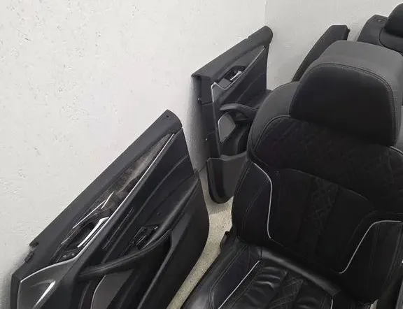 BMW 5 Series G30/G31 (2016-2023) Внутренние сиденья с комплектом дверных карт 34137673