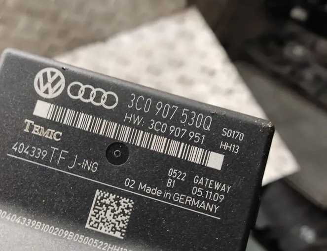 VOLKSWAGEN Passat B6 (2005-2010) Gateway Control Unit 3c0907530q 33560877