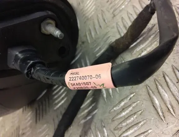 NISSAN Micra K14 (2017-2023) Ľavé krídlové zrkadlo 22274007006 33218817