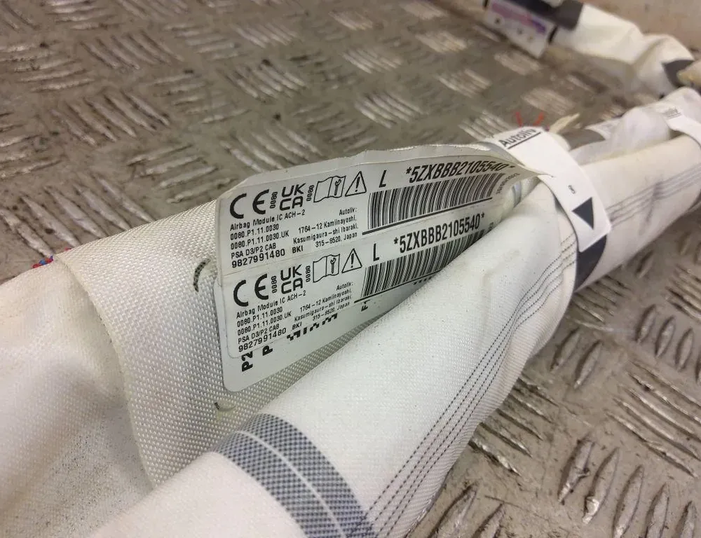 OPEL Corsa F (2019-2023) Подушка безопасности потолка левая 9827991480 33223449