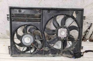 AUDI A3 8P (2003-2013) Motorový chladiaci ventilátor Radiátor 1K0121207,1K0121207BC,1K0121205A 32720713