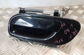 VOLVO S60 1 generation (2000-2009) Наружная ручка задней левой двери 9159639 25129160