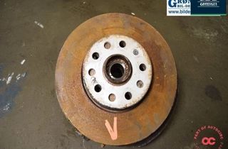VOLKSWAGEN Golf 6 generation (2008-2015) Front Left Wheel Hub 1k0407255aa 30866579