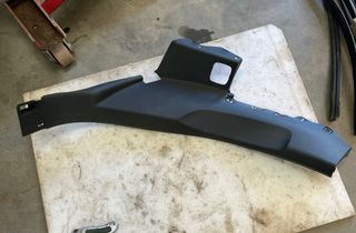 AUDI Q7 4M (2015-2024) Rear Left Sill Trim 4M0867767 18116803