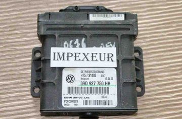 VOLKSWAGEN Touareg 1 generation (2002-2010) Gearbox Control Unit 09D927750HH,PQR0000229 31942077