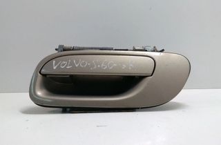 VOLVO S60 1 generation (2000-2009) Наружная ручка задней левой двери 9159639 28391375