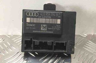 AUDI Q7 4L (2005-2015) Ovládacia jednotka ľavých predných dverí 4L0959794B,4L0910795B 21444033