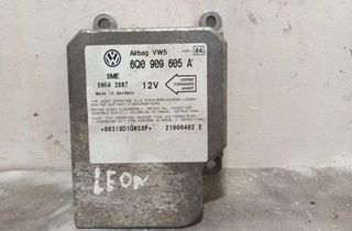 SEAT Leon 1 generation (1999-2005) SRS Control Unit 6Q0909605A 31438583
